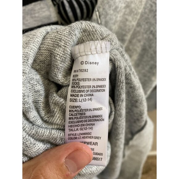 The Nightmare Before Christmas Sleepwear Set With Socks L Disney Pajamas - Picture 7 of 8